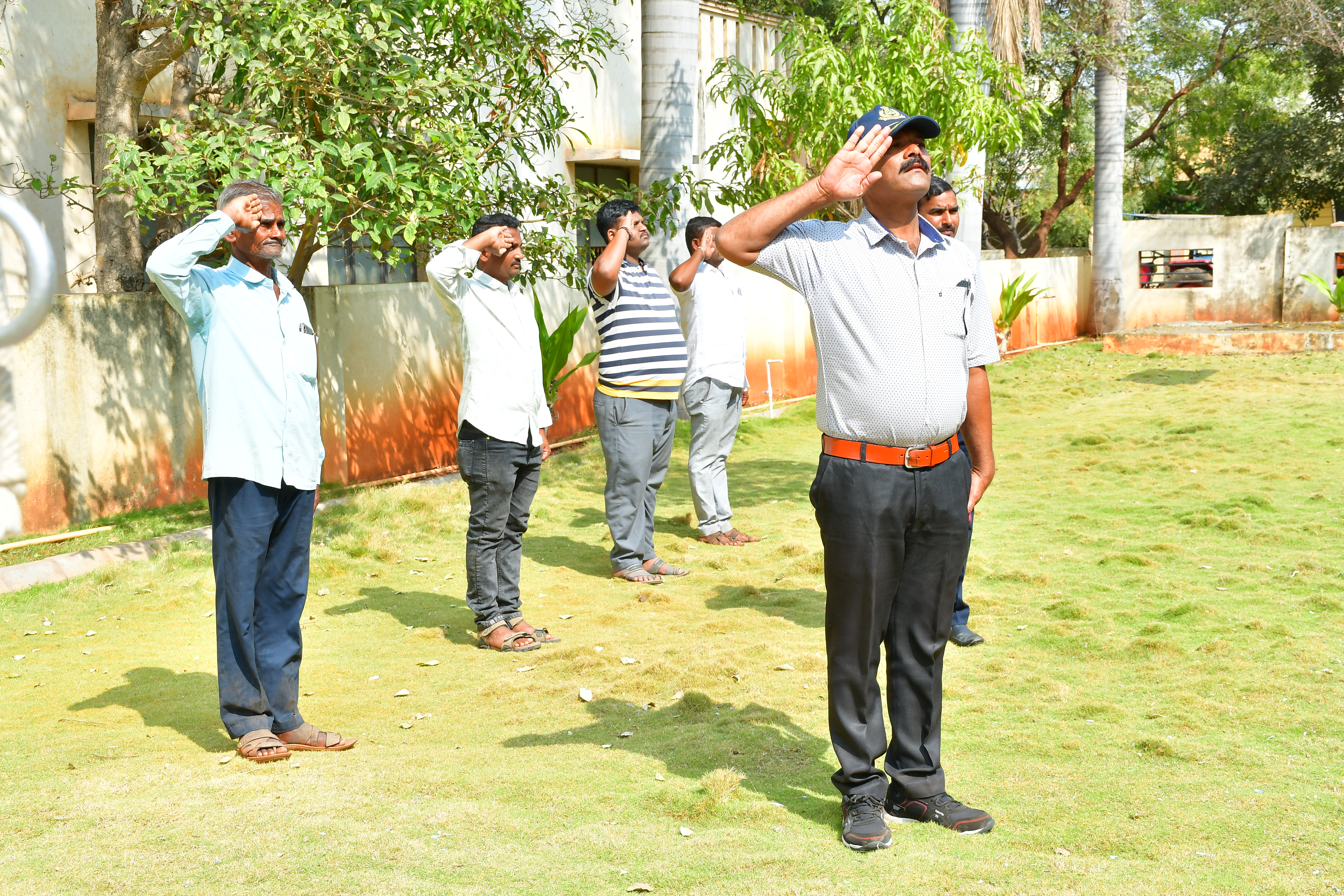 Security Guard Parade